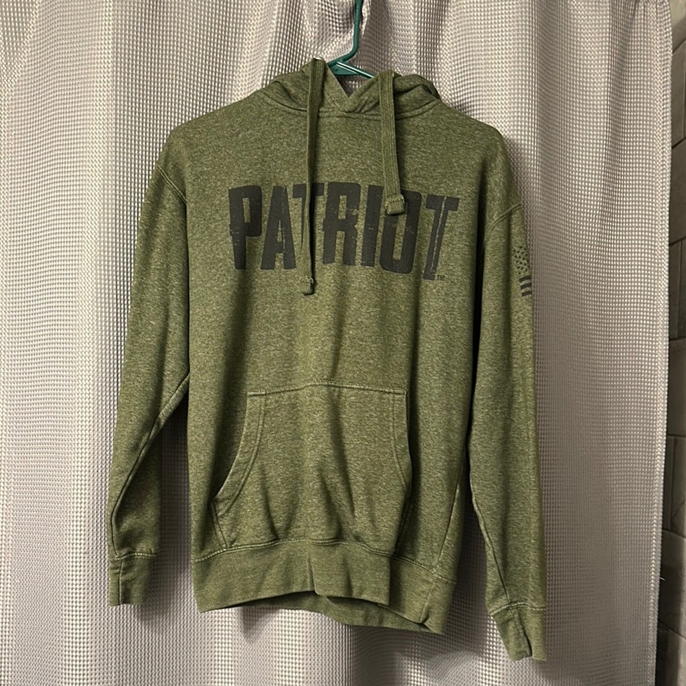 Patriot Olive Green Hoodie